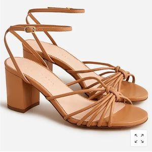 J. Crew Tan Strappy Sandals